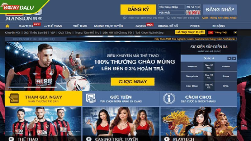 M88 cung cấp một danh mục cá cược bóng đá đa dạng
